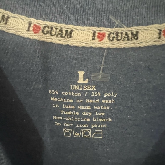 I love Guam unisex t shirt size large - Picture 4 of 4